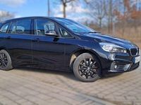Gebraucht BMW 218 Gran Tourer Advantage 150 PS (110 kW) 2016 Schwarz Van / Kleinbus