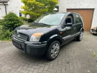 Gebraucht Ford Fusion 75 PS (55 kW) 2008 Schwarz Kleinwagen