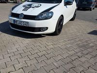 Gebraucht VW Golf VI Team 80 PS (58 kW) 2009 Weiß Kleinwagen