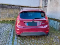 Gebraucht Ford Fiesta Titanium 97 PS (71 kW) 2009 Rot Limousine
