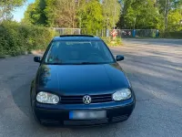 Gebraucht VW Golf IV 2001 Blau Kleinwagen