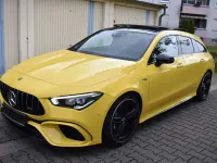 Gebraucht Mercedes CLA45 AMG AMG 387 PS (284 kW) 2020 Sonnengelb  unilack Coupé