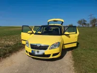 Gebraucht Skoda Fabia Ambition 75 PS (55 kW) 2013 Gelb Kleinwagen