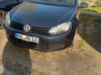 Gebraucht VW Golf VI 2010 Blau Kleinwagen