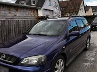Gebraucht Opel Astra 125 PS (91 kW) 2003 Blau Kombi