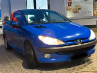 Używany Peugeot 206 75 KM (55 kW) 2000 Niebieski Hatchback