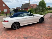 Gebraucht Mercedes C300 245 PS (180 kW) 2018 Weiß Cabrio