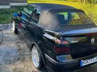 Używany VW Golf Classicline 75 KM (55 kW) 2000 Czarny Kabriolet