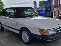 Gebraucht Saab 900 Cabriolet 126 PS (92 kW) 1990 Weiß Cabrio