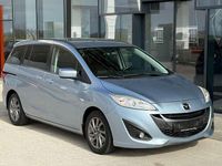 Gebraucht Mazda 5 Edition 116 PS (85 kW) 2012 Okeanosblau metallic Van / Kleinbus