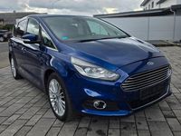 Gebraucht Ford S-MAX Titanium 179 PS (131 kW) 2016 Blau Van / Kleinbus