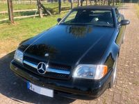 Gebraucht Mercedes SL500 AMG 306 PS (225 kW) 2000 Schwarz Cabrio