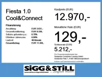 Gebraucht Ford Fiesta Cool & Connect 101 PS (74 kW) 2023 Frostweiß Kleinwagen
