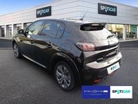 Gebraucht Peugeot e-208 Allure 100 kW (136 PS) 2023 Schwarz Kleinwagen