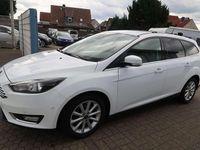 Gebraucht Ford Focus Titanium 125 PS (91 kW) 2017 Frostweiß Kombi