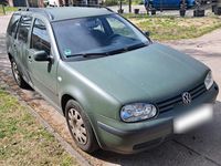 Gebraucht VW Golf IV 101 PS (74 kW) 2003 Grün Kombi