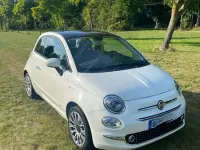 Gebraucht Fiat 500 Pop Star 69 PS (50 kW) 2016 Weiß Kleinwagen