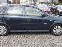 Gebraucht Opel Corsa Basis 75 PS (55 kW) 2002 Blau Kleinwagen