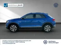 Gebraucht VW T-Roc Active 150 PS (110 kW) 2021 Blau SUV
