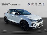 Gebraucht VW T-Roc Style 110 PS (80 kW) 2022 Pure white/deep black perleffekt SUV