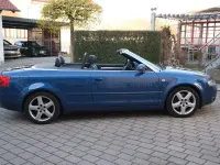 Occasion Audi A4 Cabriolet Performance 163 ch (119 kW) 2004 Bleue Cabriolet
