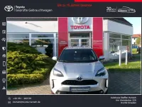 Gebraucht Toyota Yaris Cross Team 116 PS (85 kW) 2022 Schimmering silber metallic SUV