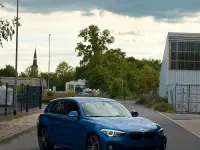 Używany BMW 118 Shadowline 136 KM (100 kW) 2017 Niebieski Hatchback