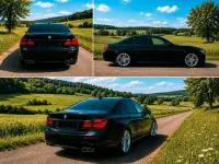 Gebraucht BMW 750 Shadowline 381 PS (280 kW) 2014 Schwarz Limousine