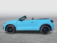 Gebraucht VW T-Roc Cabriolet R-line 150 PS (110 kW) 2023 Teal blue schwarz Cabrio