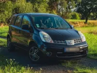 Gebraucht Nissan Note 89 PS (65 kW) 2009 Schwarz Kleinwagen