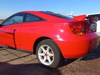 Second-hand Toyota Celica 143 CP (105 kW) 2001 Roșu Coupe