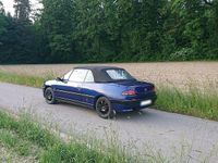Gebraucht Peugeot 306 Cabriolet 89 PS (65 kW) 1998 Blau Cabrio