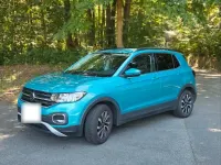Gebraucht VW T-Cross Active 95 PS (69 kW) 2021 Blau SUV