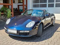 Gebraucht Porsche Boxster 245 PS (180 kW) 2008 Blau Cabrio