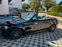Gebraucht BMW 118 Cabriolet 143 PS (105 kW) 2010 Schwarz Cabrio