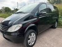 Gebraucht Mercedes Viano 110 PS (80 kW) 2009 Schwarz Van / Kleinbus