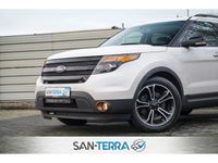 gebraucht Ford Explorer V6 3.5 EcoBoost 4WD SPORT LEDER*PANO*MULTI-LENKRAD*7-SITZER*