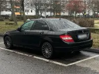 Second-hand Mercedes C200 AMG line 184 CP (135 kW) 2008 Negru Berlinǎ