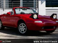 Gebraucht Mazda MX5 116 PS (85 kW) 1992 Rot Cabrio