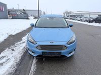 Gebraucht Ford Focus Titanium 120 PS (88 kW) 2017 Blau Limousine