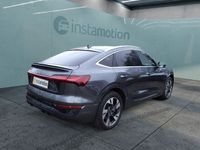 Gebraucht Audi Q8 e-tron S-Line 300 kW (408 PS) 2023 Grau SUV