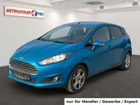 Gebraucht Ford Fiesta SYNC Edition 101 PS (74 kW) 2014 Blau Kleinwagen