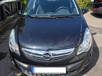 Gebraucht Opel Corsa Edition 87 PS (63 kW) 2012 Schwarz Kleinwagen