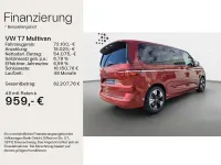 Neu VW Multivan Style 150 PS (110 kW) 2026 Rot Van / Kleinbus