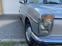 gebraucht Mercedes W114 /8 280 CE seltenBj 74 Silber rot