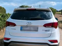 Gebraucht Hyundai Santa Fe Premium 200 PS (147 kW) 2017 Weiß SUV