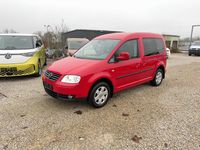 Gebraucht VW Caddy 80 PS (58 kW) 2009 Tornadorot Van / Kleinbus