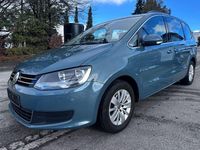 Gebraucht VW Sharan Comfortline 150 PS (110 kW) 2021 Blau Van / Kleinbus