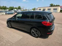 Gebraucht BMW 218 Gran Tourer Sport Line 150 PS (110 kW) 2019 Schwarz Van / Kleinbus