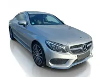Gebraucht Mercedes C300 AMG line 272 PS (200 kW) 2016 Iridiumsilber Coupé